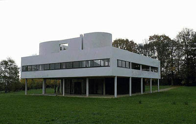 柯布西耶设计的萨伏伊别墅 - 视觉同盟(visionunion.com)