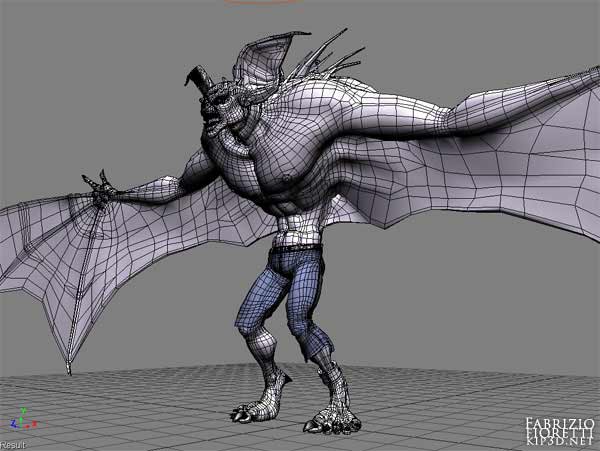 fioretti的cg作品—蝙蝠人