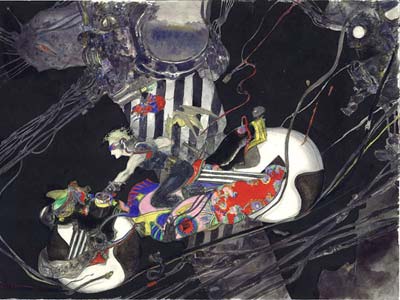 【天野喜孝 2冊】飛天／魔天　画集　eeo 魔天》—天野喜孝画集欣赏(10) - 视觉同盟(VisionUnion.com)