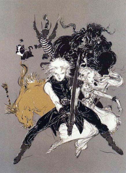 【天野喜孝 2冊】飛天／魔天　画集　eeo 魔天》—天野喜孝画集欣赏(11) - 视觉同盟(VisionUnion.com)