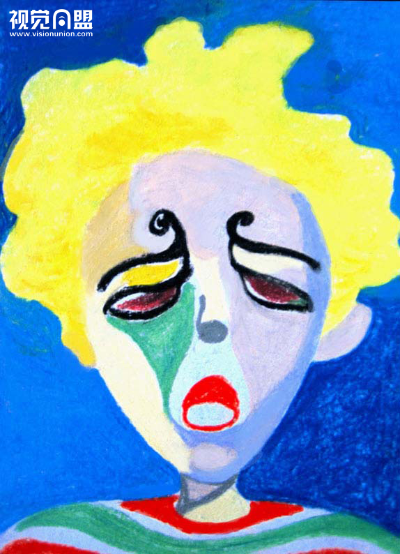 北京理工大学赵伟轩的色粉手绘插画作品 - 视觉