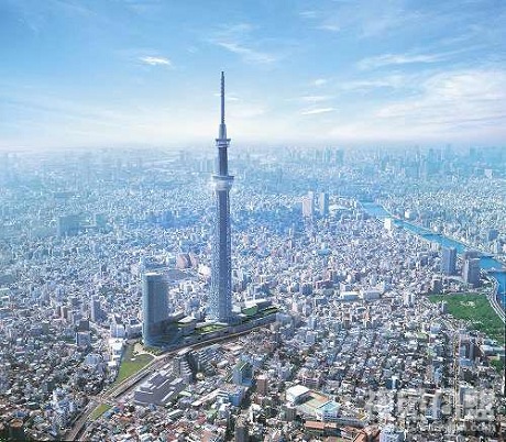 2011年世界第一高塔:Tokyo Sky Tree