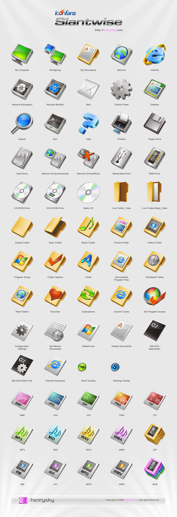 Slantwise 图标设计