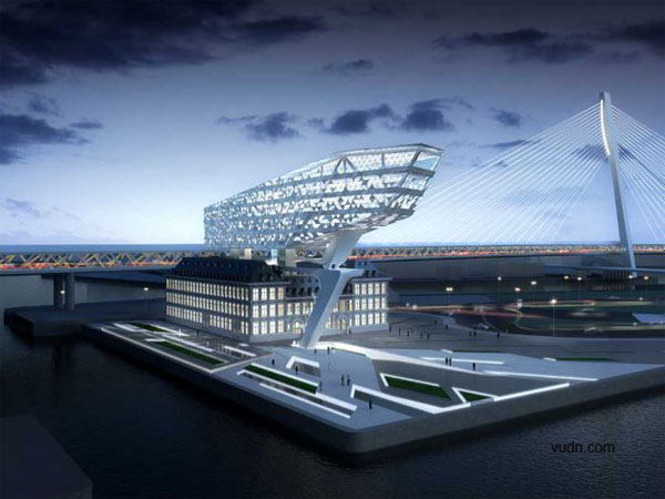 比利时安特卫普港务局总部设计方案
