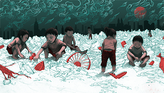 日本yuta onoda插画作品|成都博格动漫动画培训学校