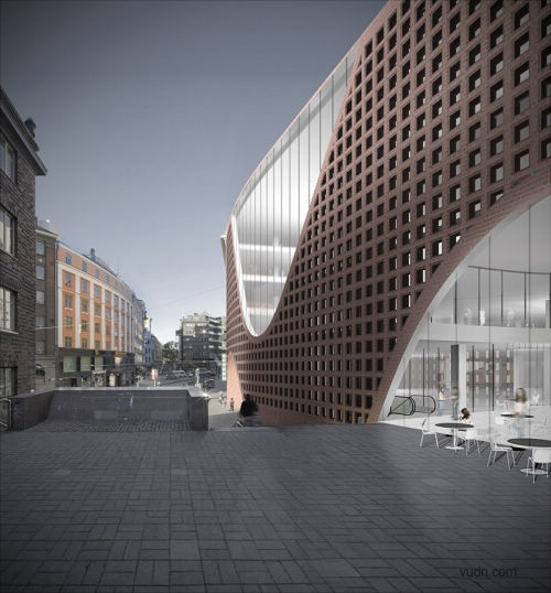 芬兰赫尔辛基大学城市校区图书馆 - 视觉同盟(