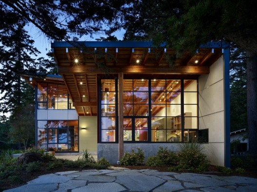 美国华盛顿Chuckanut Drive住宅