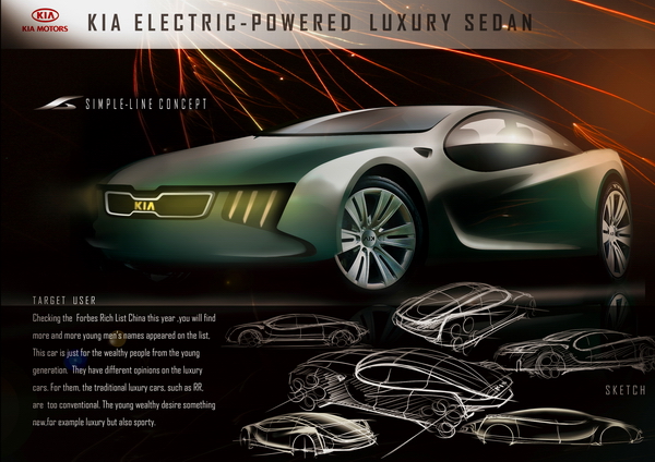 起亚汽车设计大赛-清华美院+郝瑞敏 - 视觉同盟