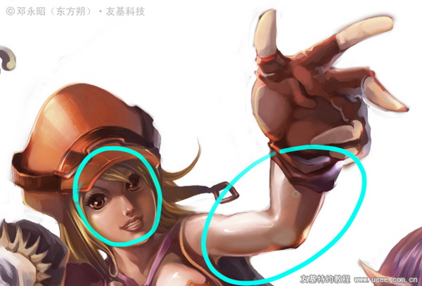 友基数位板绘画教程《飞船》(下篇)