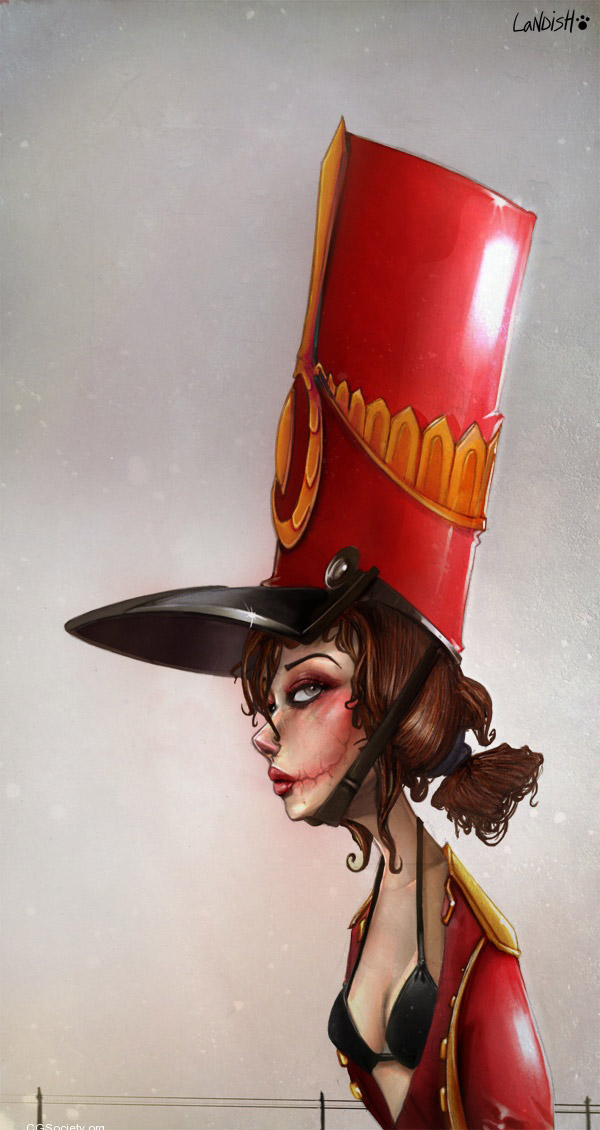 比利时Alex Landa插画作品(三) - 视觉同盟(Vis