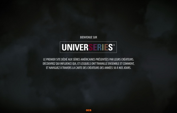 【酷站推荐】Universeries by OCS