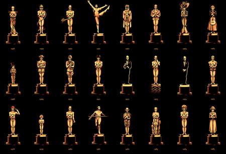 第85届奥斯卡海报设计曝光小金人各种萌态
