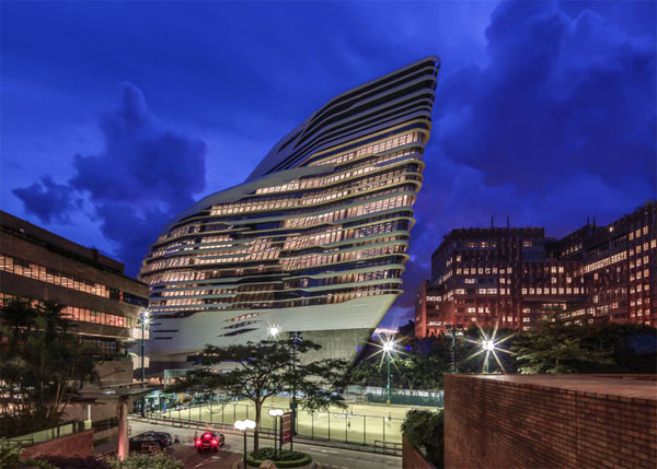 香港理工大学创新大厦建筑设计