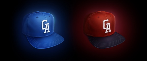 GA帽子图标设计 - 视觉同盟(VisionUnion.com)