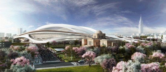 日本东京2020年奥运会体育场 - 视觉同盟(Visi