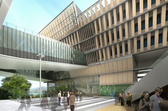 香港高等教育珠海学院新校区 - 视觉同盟(Visio