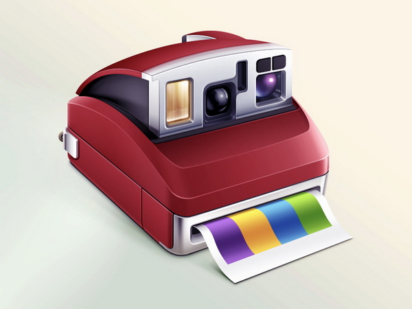 复古相机3D仿真icon设计 - 视觉同盟(VisionUn