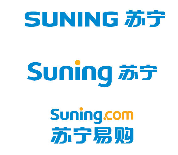 苏宁易购更换全新设计logo标志
