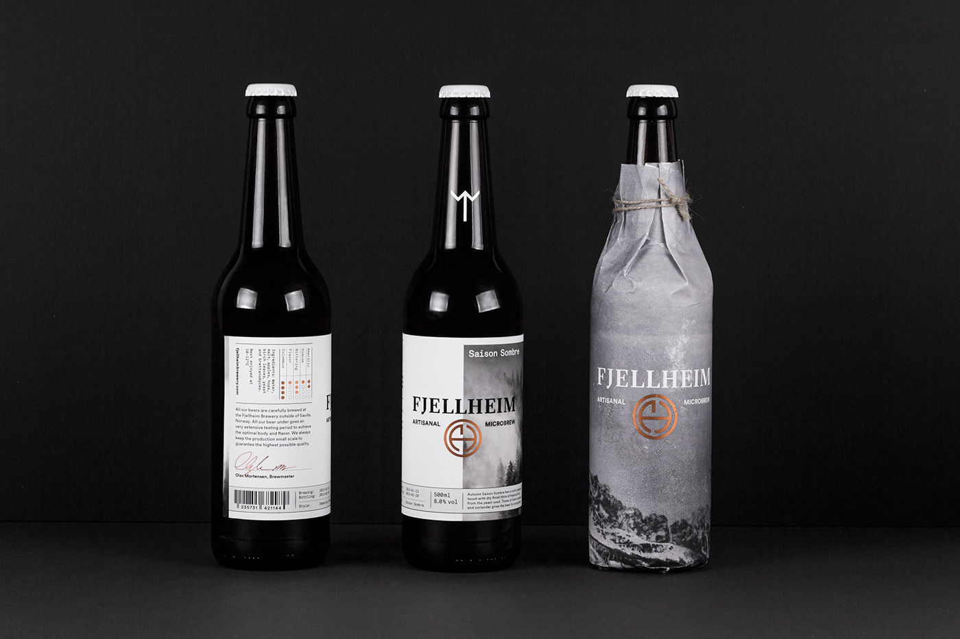 挪威Fjellhei啤酒包装设计 - 视觉同盟(VisionUn