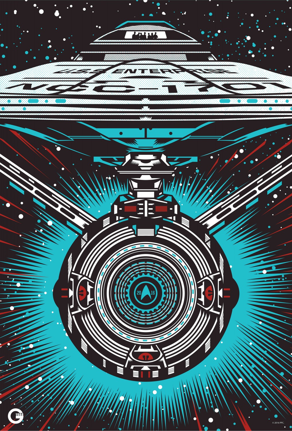 电影《星际迷航3:超越星辰》海报设计 - 视觉同