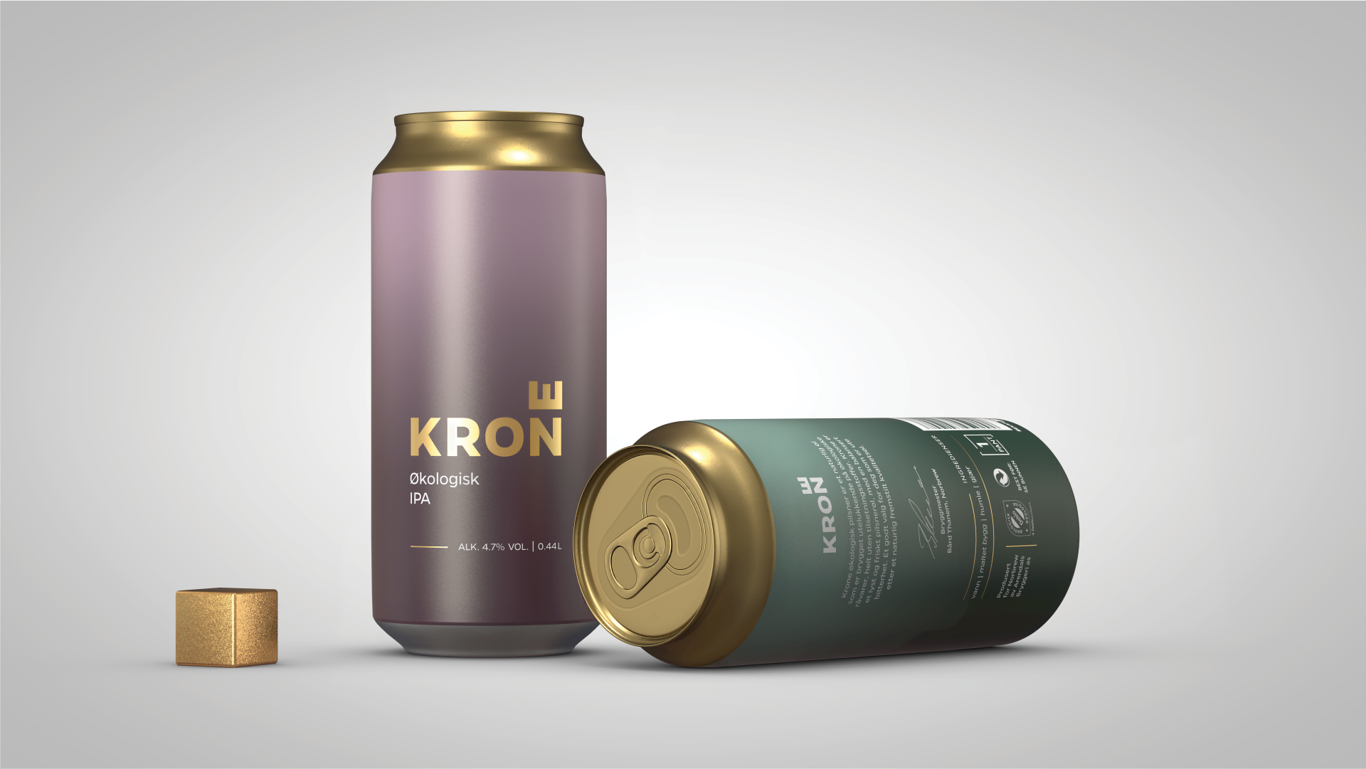 挪威Krone(Crown)啤酒包装设计 - 视觉同盟(Vi