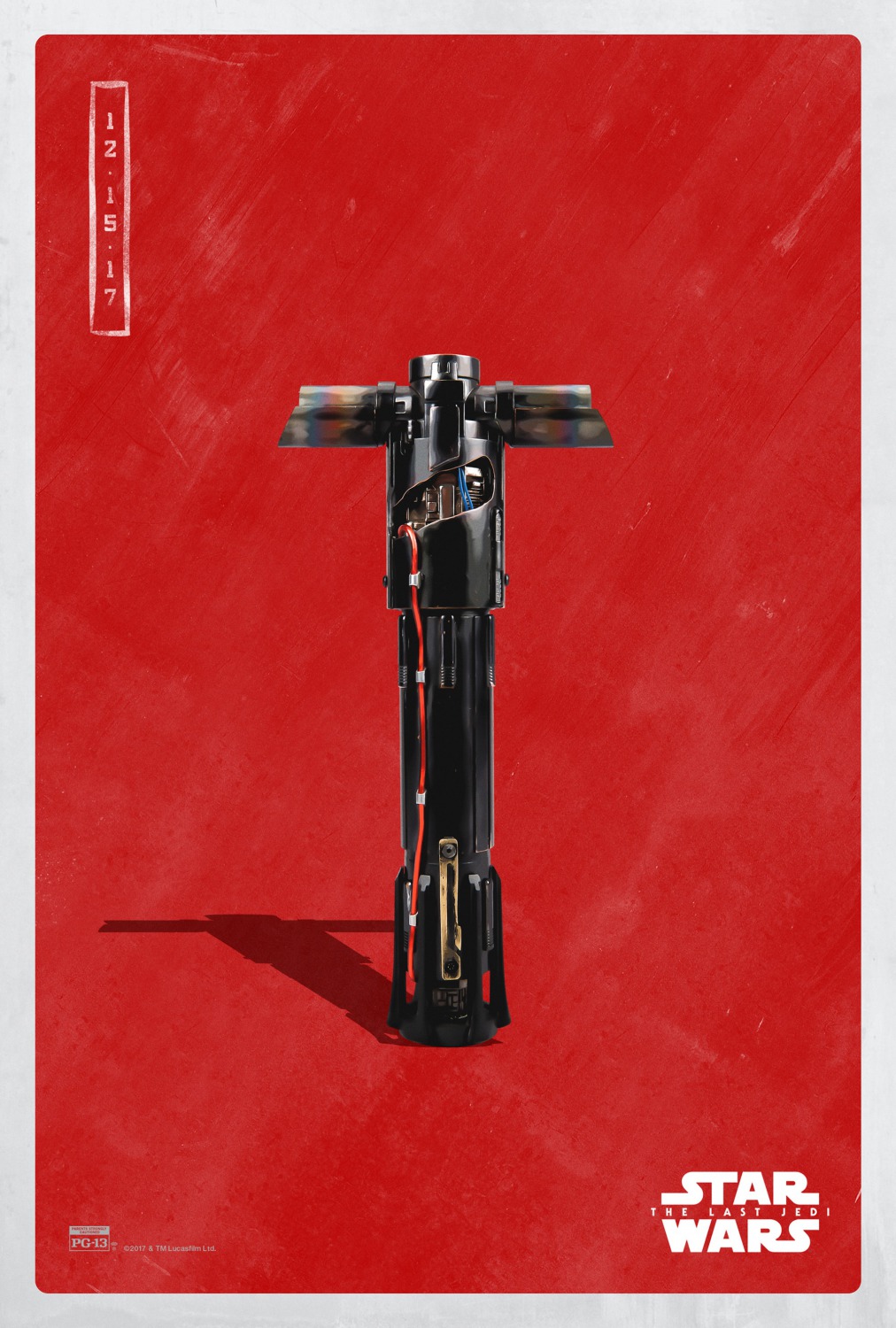 电影《星球大战8:最后的绝地武士》海报设计(
