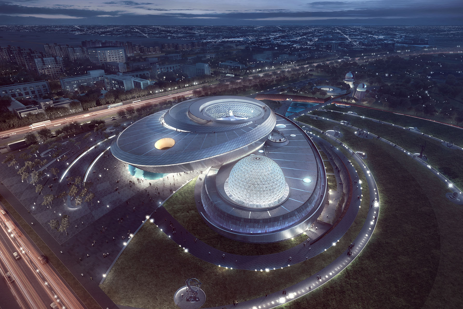 上海新建筑评论系列②｜上海天文馆：用建筑定格宇宙具有意义的时刻