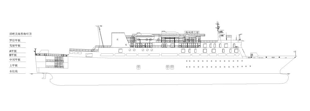 连云港“海州湾之星”水上酒店船体外涂装设计方案征集(图5)