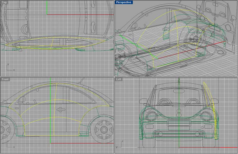 rhino3d新甲壳虫汽车建模教程1