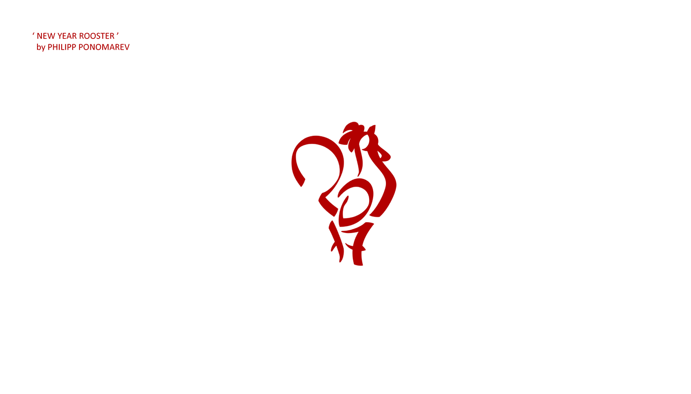 公鸡形象标志设计